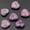 Y 8U1, variant on Qonioi Natural Crystal Agate Heart Stone, 20mm Polished Gemstone for DIY Craft, Crystal Heart, Agate Ornament