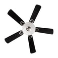 thumbnail image 5 of Ventilador Techo Níquel Satinado Negro / Roble 2 Luces  42 LámparaYa V8238-1, 5 of 5