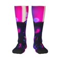 thumbnail image 1 of Balery Neon Toy Cat Reflections Calcetines novedosos Calcetines deportivos Calcetines hasta la rodilla Calcetines de algodón Calcetines originales y geniales, 1 of 6
