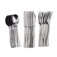 thumbnail image 4 of 18xJuego de cubiertos desechables Tenedor de plástico Vajilla de Decoración Plata, 4 of 7