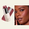 thumbnail image 1 of Two Color Sandwich Blusher Stick Natural Three Dime Nsional Brightening Lip And Cheek D Ual Use Pearl Colored Rouge Powder Blusher, Makeup White Blusher, 1 of 9