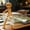 ORANGE, variant on 7.08in Multi-jointed Movable Stickman Action Figures with 7 Handheld Item for Shelf Office Modern General