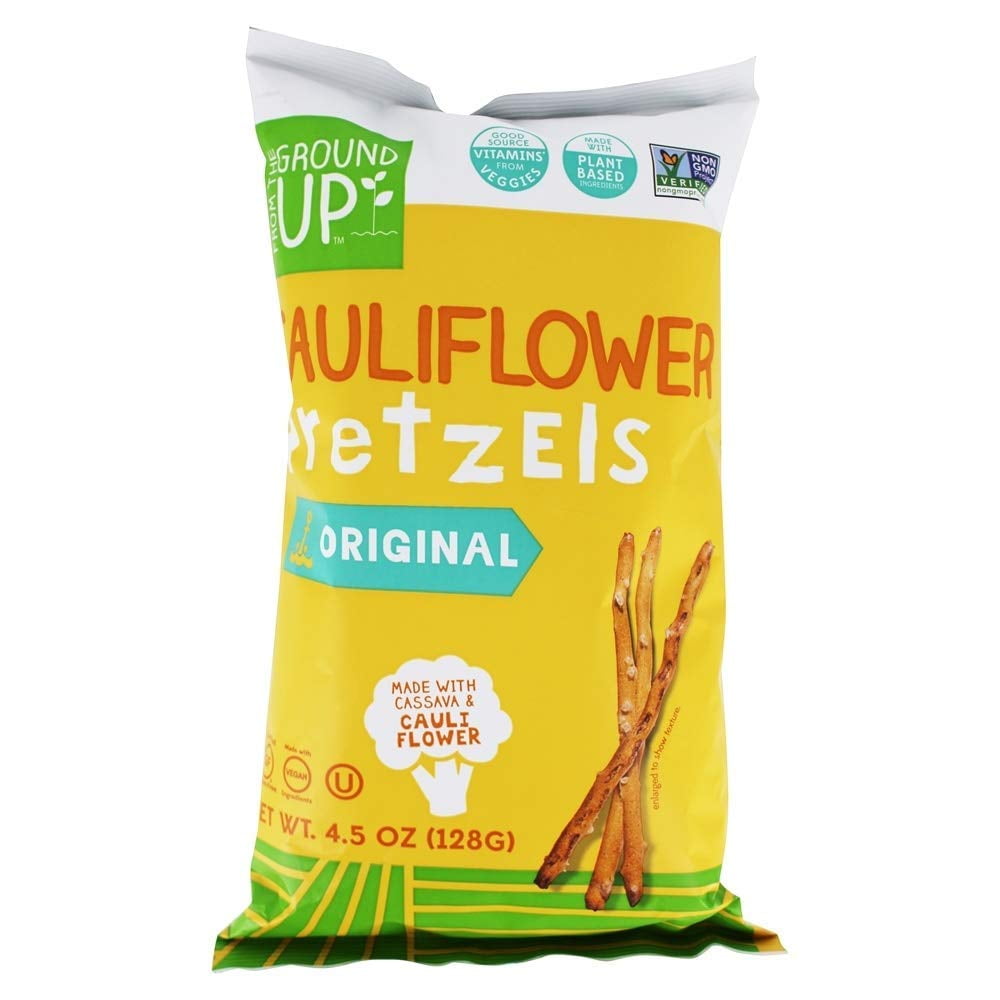 From The Ground Up Cauliflower Pretzel Sticks Original 4 5 Oz Walmart Com