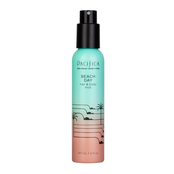 Bruma para cabello y cuerpo Pacifica Beauty Beach Day, 150 ml, vegana
