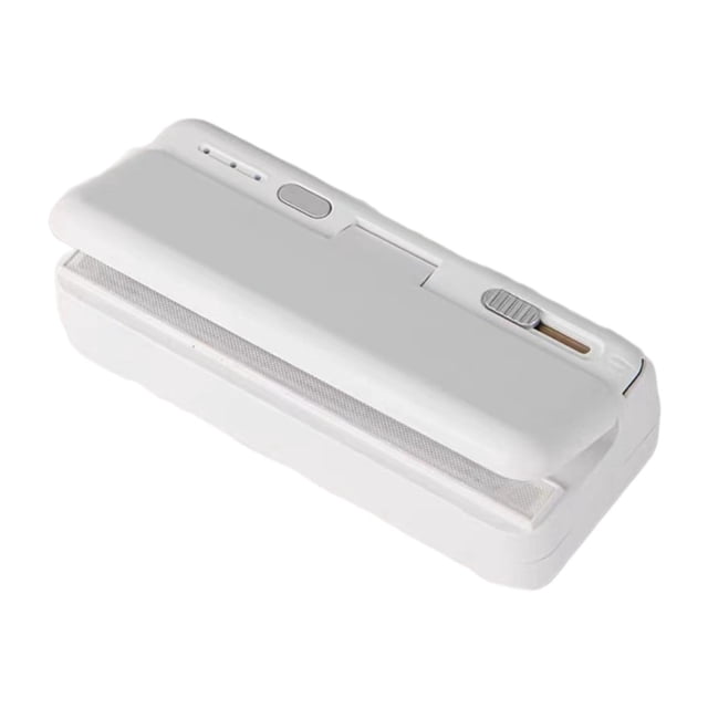 GUOOL Heat Sealer Machine Multifunctional Small Heat Sealing Machine for Chip Bags White