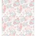thumbnail image 3 of Doodle Twin Size Duvet Cover Set, Cartoon Styled Cute Cats Bats and Skulls Japanese Inspired Kawaii Design, Decorative 2 Piece Bedding Set with 1 Pillow Sham, Pale Pink Pale Blue, by Ambesonne, 3 of 3