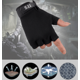 thumbnail image 2 of Guantes de Levantamiento de Pesas con Amortiguador Permeable al Aire para Entrenamiento de Rendimiento Gimnasia Levantamiento de Pesas Entrenamiento Gimnasio Ciclismo y Fitness (Código XL Color Arena) JM, 2 of 5