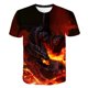 thumbnail image 1 of Camisetas cuadradas de verano para niños, disfraces de 6 M-14 T, ropa para niños y niñas, camisetas, ropa, camisetas gráficas con estampado 3D, Tees15T Gao Jinjia LED, 1 of 2
