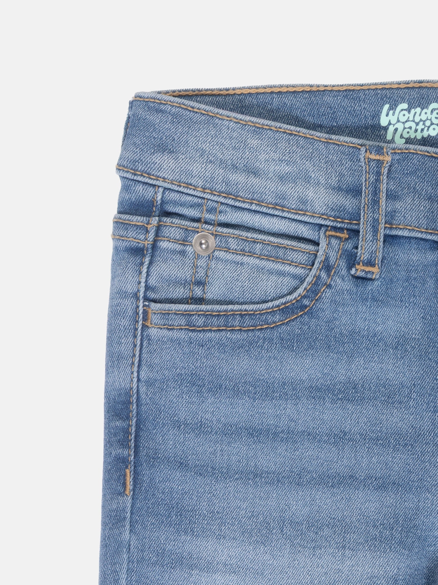 Wonder Nation Girls Flare Leg Jeans, Sizes 5-18