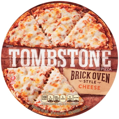 TOMBSTONE Brick Oven Style Thin Crust Cheese Frozen Pizza ...