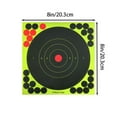 thumbnail image 2 of 50 Pcs 8" Self Adhesive Splatter & Reactive Shooting Targets for Gun-Pistol-Rifle-Airsoft-Pellet Gun- Air Rifle, 2 of 5