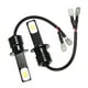 thumbnail image 1 of Unique Bargains Bombillas para luces antiniebla H1, Bombilla para faros delanteros, 80 W, LED, 3570 chips, lámpara para conducción de automóviles, aluminio, blanco (juego de 2), 1 of 1