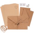 thumbnail image 4 of Miangastore 2 Sets of Letter Writing Paper Set Vintage Style Letter Paper Envelope Set Portable Retro Letter Paper Kit, 4 of 8