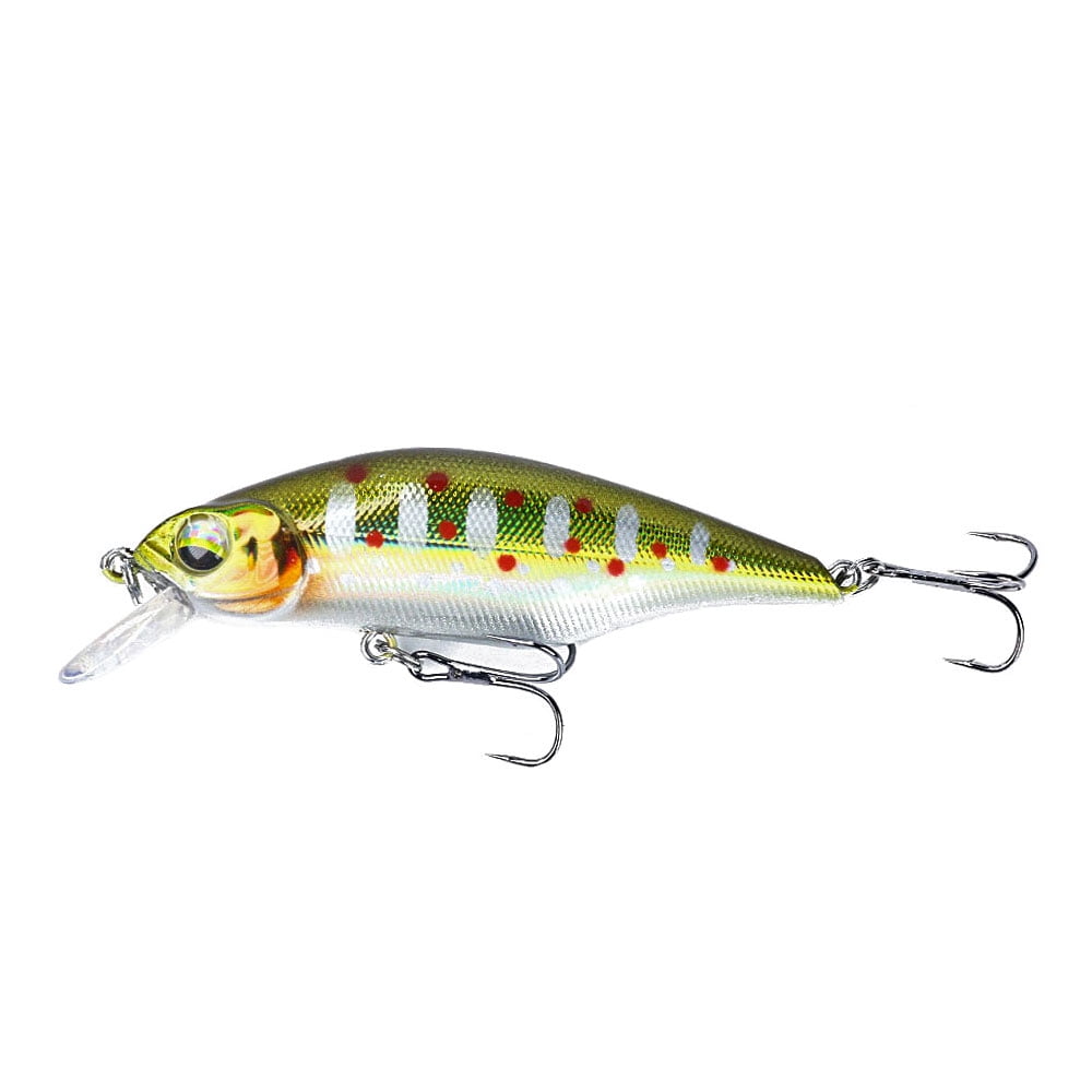 HENGJIA Fishing Lures Large Hard Bait Minnow VIB Lure with Treble Hook Life-Like Swimbait Fishing Bait Popper Crankbait Sinking Lure for Trout Bass Walleye Redfish
