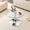 Transparent+Silver, variant on ExtraLco 27.5 Inch Round Glass Coffee Table, Tempered Clear Top Gold Metal Base Center Table for Living Room Apartment