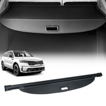 WheelX Retractable Cargo Cover Compatible with Kia Sorento 2025 2024 2023 2022 2021, Anti-Peeping Rear Trunk Cover Luggage Privacy Security Shield Shade(Carbon Fiber)