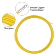 thumbnail image 3 of Unique Bargains Duct Fish Tape Duct Rodder Fiberglass 4.5MM 60M/197FT Wire Cable Running Rod Yellow, 3 of 7