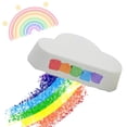 thumbnail image 1 of Bomba de baño Rainbow Cloud, bomba de baño relajante para spa, bomba de baño de espuma de burbujas de lujo, bomba de baño natural, humectante para piel seca, lindas ideas de regalo para ella,, 1 of 7