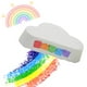 thumbnail image 1 of Beito 1PC Rainbow Cloud Bombas de baño Relajación Spa Bomba de baño Burbuja de lujo Fizzies Bomba de baño natural Hidratante de piel seca Idea de regalo dulce para ella, mujeres, niños y niñas Vhermosa, 1 of 7