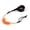 Orange, variant on Riousery 4ft / 1.2m Coiled SUP Surfboard Ankle Leash 5mm TPU Stand Up Paddle Board Leg Rope Elastic Safety Strap for Longboard Blue