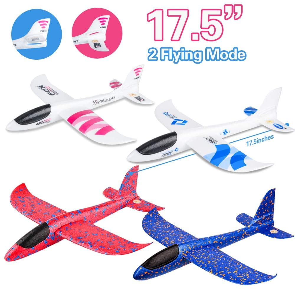 Throw Flying Airplane Toys for Kids Foam Material for Party Favor Gift Kids 
