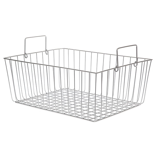 600px x 600px - Stella Rect Wire Basket with Swing Handle - Large 16in - Walmart.com