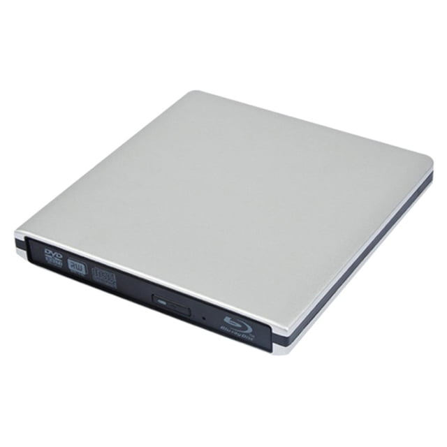 Reproductor de discos Home Style USB3.0 Blu-Ray Drive Grabadora de DVD / CD para PC portátil Plata Sunnimix Reproductor de DVD Blu Ray