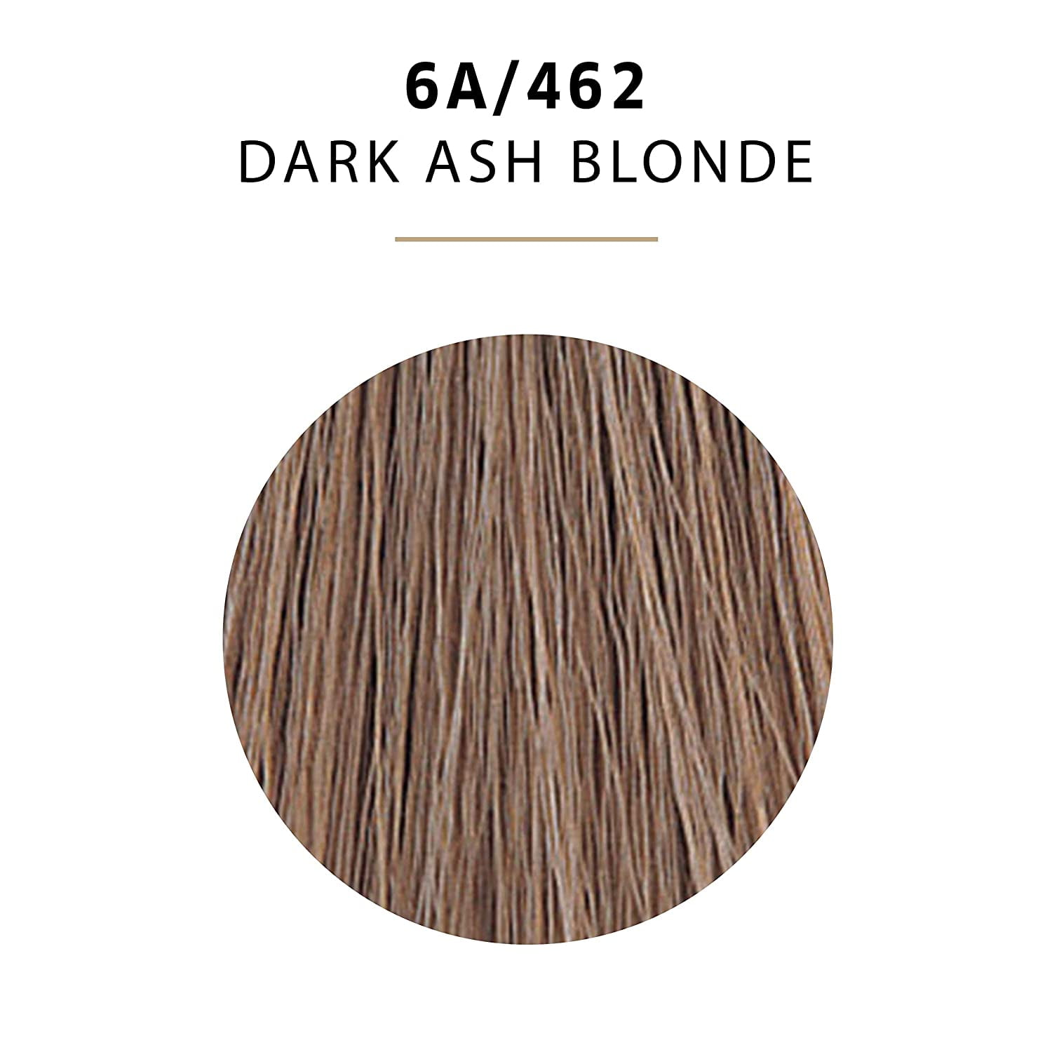 6 Pack - Wella COLOR CHARM, HAIR COLOR Liquid Haircolor 6a/462 Dark Smokey Ash Blonde, 1.4 oz