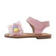 thumbnail image 2 of bebe Toddler Girls Sandals - Cute and Comfy Adjustable Strap Summer Sandals, 2 of 7