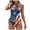 Dark Blue, variant on Tankini Bathing Suits for Women American Flag Suit Red White and Blue Swimsuit 4Th of July 2 Piece Bikini Top (Hot Pink, XL)