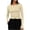 Light Khaki, variant on YODETEY Women’s Crew Neck Long Sleeve Fitted Crop Top, Stretch Everyday Basic Crewneck Tee,Size S-2XL
