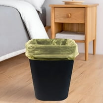 LAMIRO Garbage Bags 14 Gallon Tall Kitchen 5 /100Pcs Strong Trash Bags Colorful Clear Garbage Bags Bathroom Trash Can Liners Small Plastic Bags for Home Kitchen