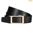 thumbnail image 6 of WHIPPY Women Leather Belt with Automatic Buckle Ladies Ratchet Leather Belts for Jeans Dresses Pants, 6 of 7