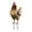 M, variant on Eolstice Christmas Chicken Ground Plug Decoration for Outdoor Garden, Farm & Yard Animals Themed Lawn Ornaments, for Seasonal Display & Celebration, Party Settings(C)
