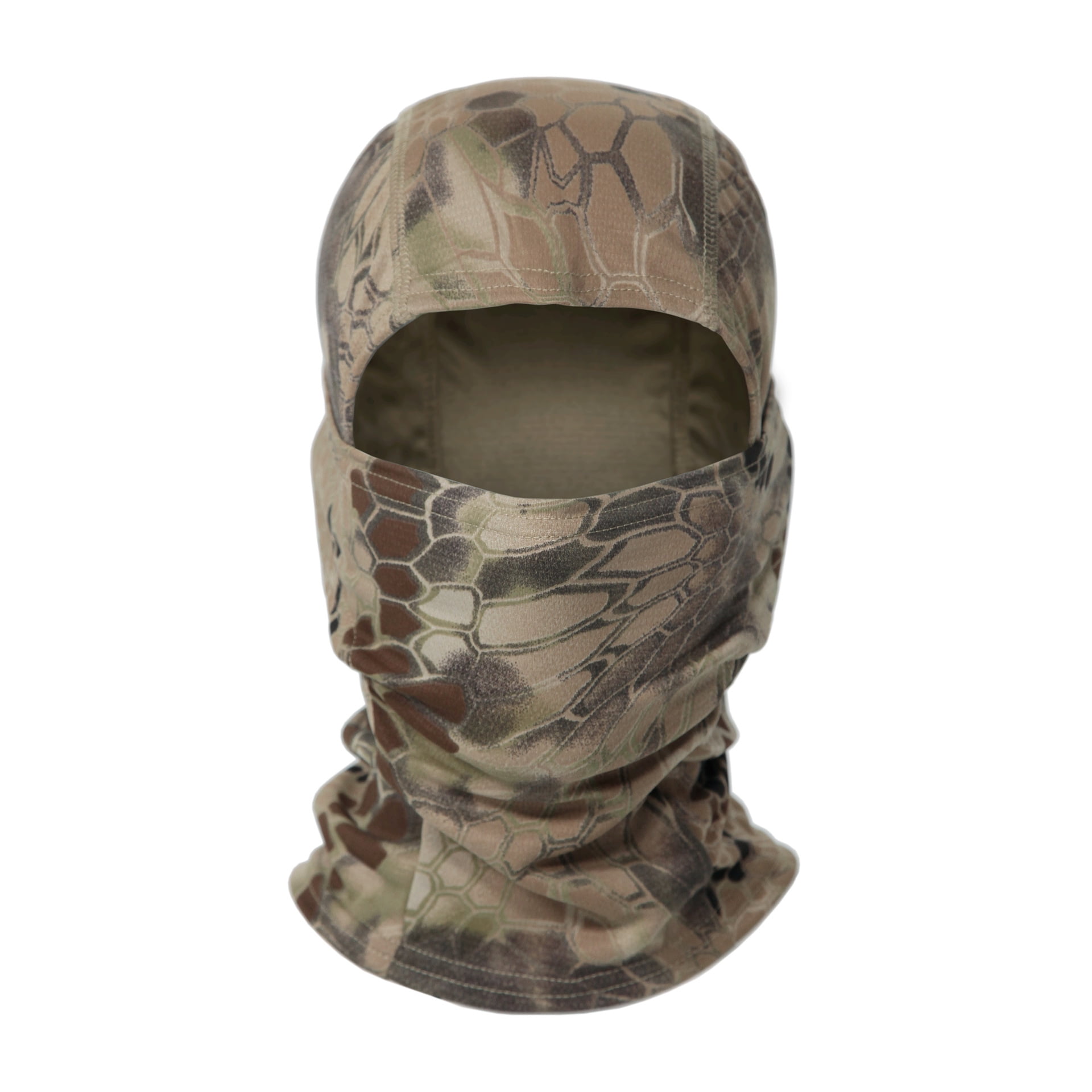 Tactical Outdoor Camo Quick-Drying Full Face Mask Balaclava Hood Hat Airsoft MC 