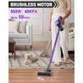 thumbnail image 2 of Aspiradora inalámbrica FUNCCUBE, aspiradora de mano para el hogar, resistente a enredos, hasta 50 minutos de autonomía, potente succión, recargable, ligera, portátil, versátil para alfombras, suelos, 2 of 5