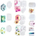 thumbnail image 1 of ZheElen Creative Festival Gift Resin Molds Set For DIY Coasters And Pendants Compact And Easy To Store A, 1 of 6
