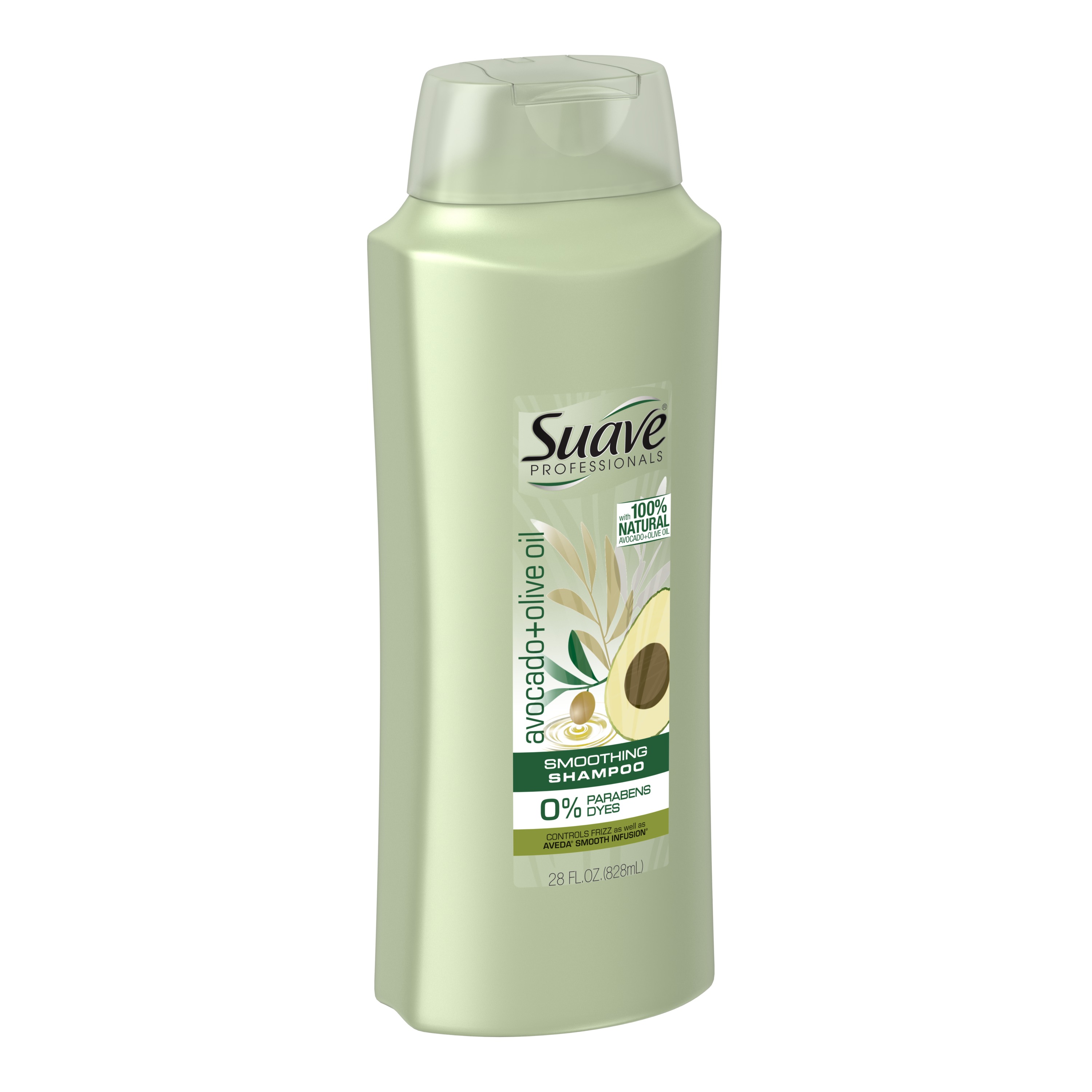 Suave Professionals Smoothing Shampoo, Avocado & Olive Oil, 28 fl oz - image 4 of 8