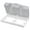 Transparent, variant on MOMOJIA 86 Type Socket Waterproof BoxSp1ashGuard Cover for Bathroom, Kitchen, Balcony