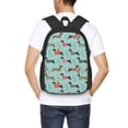 thumbnail image 4 of Easygdp Christmas Dachshund Mochila de Gran Capacidad Minimalista Ideal para Escuela, Viajes y Uso Diario, 4 of 6