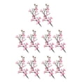 thumbnail image 3 of Ounissouiy 2 piezas de flores artificiales, rama de flor de ciruelo, flores simuladas, autoensamblaje, para el hogar, diseño de fiesta, Hotel Type2 NO2, 3 of 6