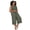 Olive Green, variant on Women's Plus Size Annabelle Sleeveless Jumpsuit