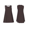 thumbnail image 7 of Pofeuu Red and white polka dots Print Women's Sleeveless Dress, Loose Fit Summer Dress, Casual Tank Dress for Women, 7 of 7