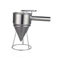 thumbnail image 2 of Kearding Dispensador de tortitas Cupcake DIY hacer postre embudos separador con soporte colador cocina hornear para panadería restaurante Cocina y Comedor Kearding HA2251-00B, 2 of 6