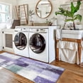thumbnail image 5 of Purple Kitchen Rug, Purple Abstract Art Kitchen Rugs, Kitchen Mats for Floor, Kitchen Organization Non-Slip Kitchen Mat, Anti-Fatigue Mat Home Decor Kitchen Floor Mats, Purple Kitchen Decor Runner Rug, 5 of 6