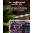 thumbnail image 2 of DIY FM Radio Electronic Kit Adjustable Frequency 87.5-108MHz with Sspeaker Digital Display DIY Soldering Project A, 2 of 5