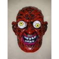 thumbnail image 5 of 4 Pcs Halloween Clown Mask, Scary Clown Mask Scary Skull Mask Perfect for Cosplay, Halloween Horror Party Hell Messenger Headgear Clown Mask (Plastic), 5 of 5