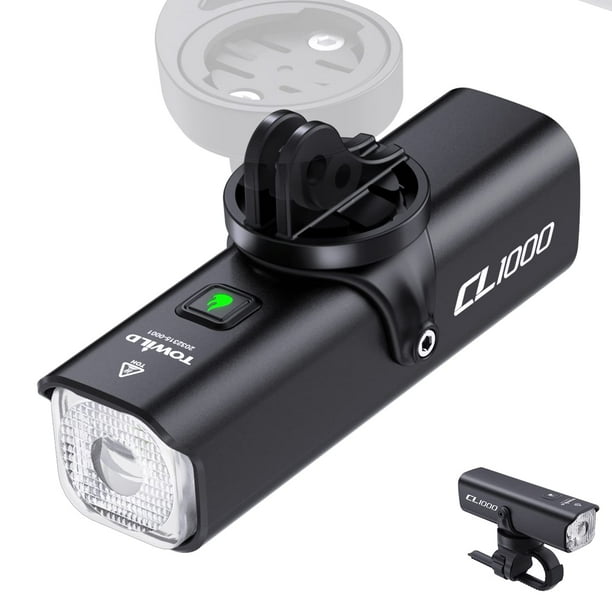 Lámpara de bicicleta Towild CL1000 de 1000 lúmenes, recargable y resistente al agua
