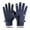 Blue, variant on Lenago Winter Men Cycling Gloves Zipper Screen Windproof Waterproof Mountaineering Ski Gloves