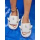 thumbnail image 4 of Cartoon Shark Design Thick Bottom One Word Slippers, Couple Sandals, Anti-Slip Bathroom Slippers For Women, 4 of 4